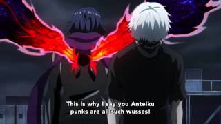 Tokyo Ghoul √A  Clip  Kaneki vs Ayato [upl. by Hnid]