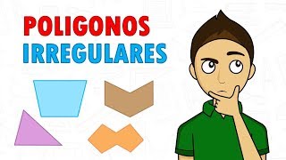 POLIGONOS IRREGULARES Super Facil  Para principaintes [upl. by Annawyt]