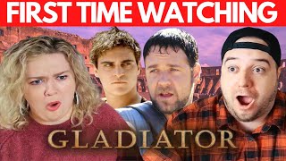 Watching GLADIATOR for the FIRST TIME [upl. by Nivrehs475]