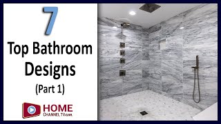 7 Best Master Bathroom Designs from our 2020 Home Tours  so far [upl. by Nesnah]