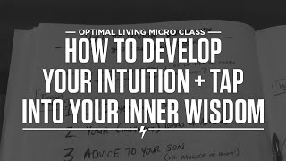 How to develop your intuition  tap into your inner wisdom [upl. by Latta]