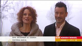 RTL Klub 808  Minden reggel  utolsó adás vágatlanul 20151223 [upl. by Cassey]