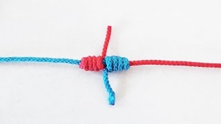 Fishing Knots How To Tie A Blood Knot [upl. by Nisaj]