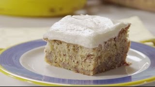 How to Make Banana Cake  Cake Recipes  Allrecipescom [upl. by Attecnoc801]