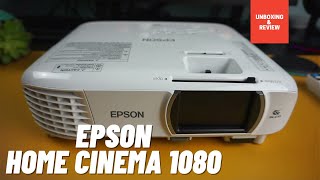 Epson Home Cinema 1080 Projector  Unboxing amp Review [upl. by Vandyke]