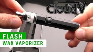 Cloud V  Flash Portable Wax Vaporizer [upl. by Noit]