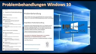 Problembehandlungen unter Windows 10 20H2 [upl. by Ramed]