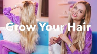 Grow Long Hair  Your Scientific Hair Growth Guide [upl. by Eemak]