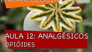 Curso de Farmacologia Aula 12  Analgésicos opióides  Vias nociceptivas [upl. by Keram]