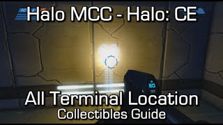 Halo MCC Halo CEA  All Terminals Locations Guide  Dear Diary Achievement [upl. by Evod783]