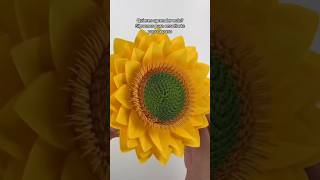 Como hacer Girasoles de Papel [upl. by Kieran974]