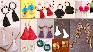 Girls Fashion Daily Were Looking Beautiful  13 DIY Earrings [upl. by Haney]