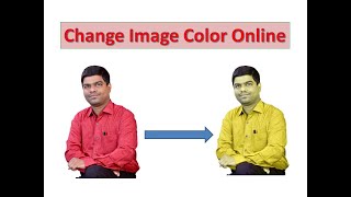 How to change Image Color Online [upl. by Yartnod]