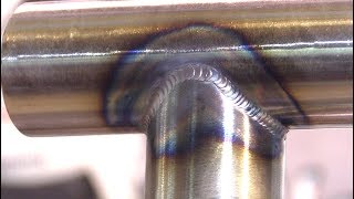 TIG Welding Techniques  Coped Tube Overhead [upl. by Ayak742]