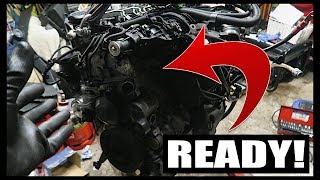 BMW N47 Timing Chain Replacement  Part 3 [upl. by Anul]