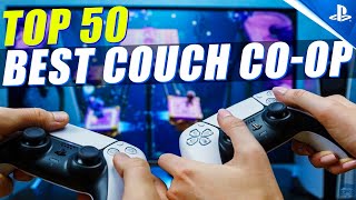 50 BEST COUCH COOP PS5 amp PS4 GAMES 2024 [upl. by Ellenaej971]