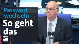 ITNachhilfe im Bundestag mit Norbert Lammert  BR24 [upl. by Ronyam]