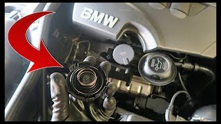 BMW CRANKCASE BREATHER VALVE REPLACEMENT  CCV PCV Removal [upl. by Neona]