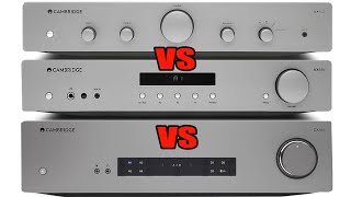 SOUND BATTLE Cambridge Audio CXA61 vs AXA35 vs AXA25 quotDeserve to pay morequot Blind Test KEF LS50 [upl. by Enirehtakyram]