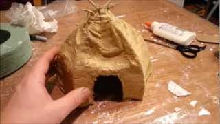 Making a Star Wars Tusken Raider Hut  Urtya [upl. by Lindy945]