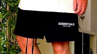 FEAR OF GOD ESSENTIALS SHORTS SIZING [upl. by Bahe]