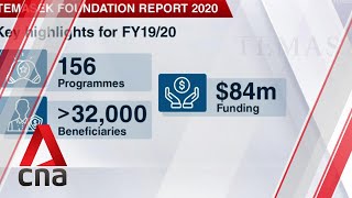 Temasek Foundation spent around 84m in past year to help over 32000 beneficiaries [upl. by Rosalind]