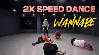 2배속 커버댄스 ITZY  WANNABE  2x Speed Dance Cover [upl. by Akela]