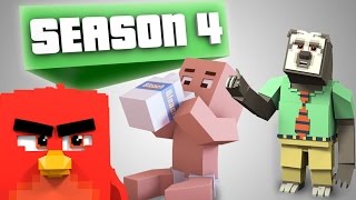 MMP Season 4 Compilation  Minecraft Animation [upl. by Byrdie]