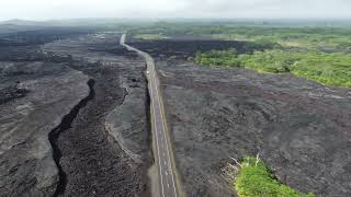 Pahoa Hawaii lava field from 2018 Kilauea Volcano eruption [upl. by Thormora]