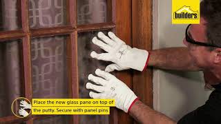 How To Replace a Broken Windowpane [upl. by Nylodnarb714]