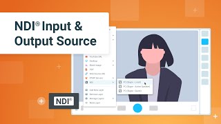 NDI® Input amp Output  ManyCam Tutorial [upl. by Eziechiele410]