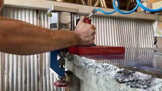 Granite Countertop Fabrication  Chisel Edge [upl. by Avilla464]