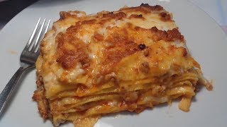 LASAGNE AL FORNO  Ricetta perfetta [upl. by Ihsorih]