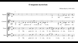 William Byrd  O magnum mysterium [upl. by Eeniffar]