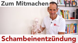 Schambeinentzündung  Adduktoren Bauchmuskel Faszien Faszientraining [upl. by Tien]