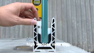 SADEV  Glass Balustrade SABCO mounting instruction [upl. by Omolhs]