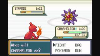 Pokemon FireRed And LeafGreen Battles Walkthrough Part 2 Cerulean City Gym How To Beat [upl. by Anbul]