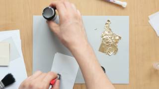 How To Use Gold Leaf  What Glue Is The Best [upl. by Aelc]