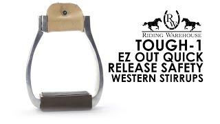 Tough1 EZ Out Quick Release Western Stirrups [upl. by Elagiba]