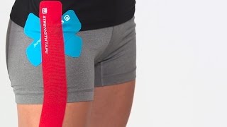 STRENGTHTAPE®  Kinesiology Tape  Hip [upl. by Llevel]