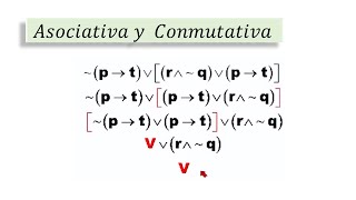 Propiedad asociativa proposiciones compuestas [upl. by Stearns]