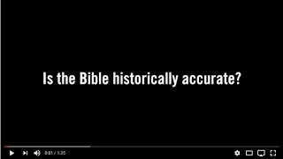 Is the Bible Historically Accurate [upl. by Asiluy]