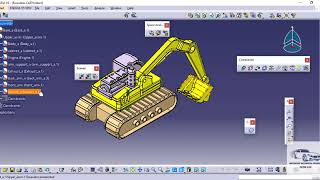 Clash Detection Analysis in CATIA V5 [upl. by Drucie]