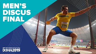 Mens Discus Final  World Athletics Championships Doha 2019 [upl. by Onafets]