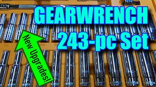 NEW Gearwrench 243Piece Tool Set Review [upl. by Enilhtak809]