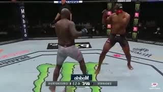 Francis Ngannou vs jairzinho Rozenstruik full fight 20 second [upl. by Jerrol]