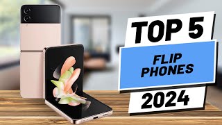 Top 5 BEST Flip Phones in 2024 [upl. by Asirac]