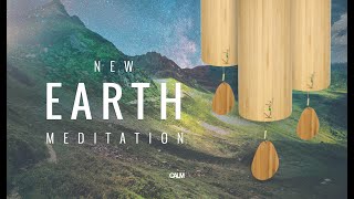 New Earth  Beautiful Koshi Wind Chimes Healing Spring Meditation 432hz [upl. by Nayrda]