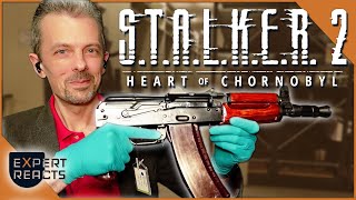 Firearms Expert Reacts to STALKER 2 Heart of Chornobyl Guns  EXP [upl. by Lashond]