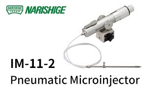 IM112 Pneumatic Microinjector [upl. by Merissa]